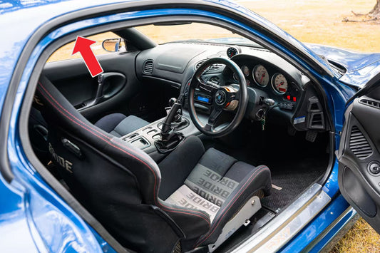 CS Revival RX-7 FD3S Body Door Weather Strip LH+RH