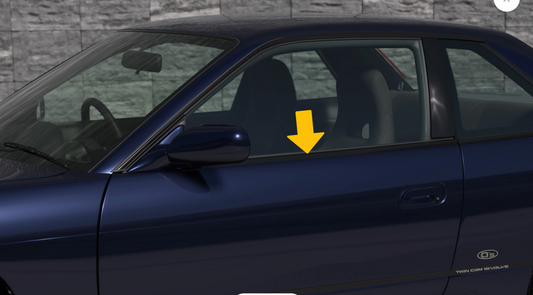 CS Revival Kit Includes: Nissan S13 Door Weather Strip , Nissan S13 Defroster Vents